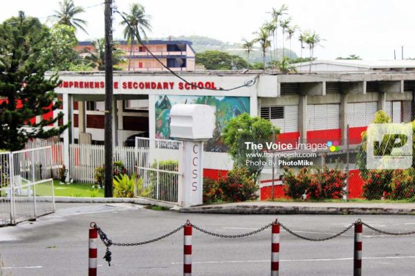 Image of Castries Comprehensive School. (PHOTO: By PhotoMike)