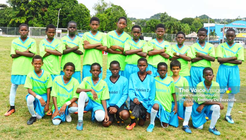 Image: District 2 primary school football team (PHOTO: Anthony De Beauville)