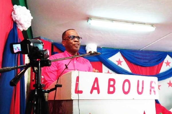 Image of Hon Philip J Pierre Political Leader of the Saint Lucia Labour Party