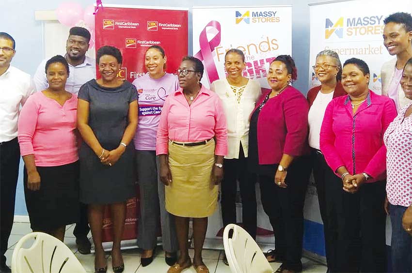 Image: Massy Stores has thrown its support behind the CIBC FirstCaribbean Walk For The Cure.
