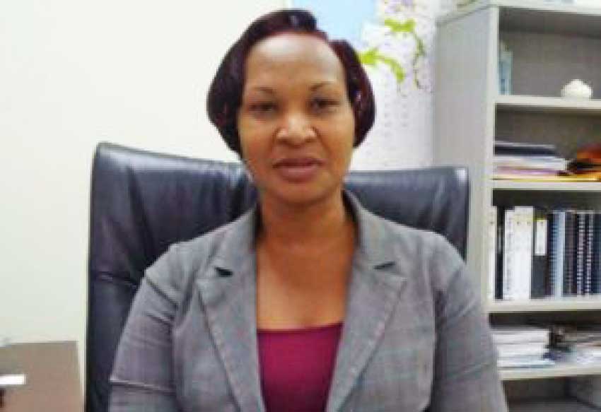 Image of Director of the National Emergency Management Organisation (NEMO), Velda Joseph.