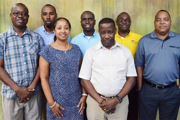 Image of the new executive members of the St. Lucia Shipping Association