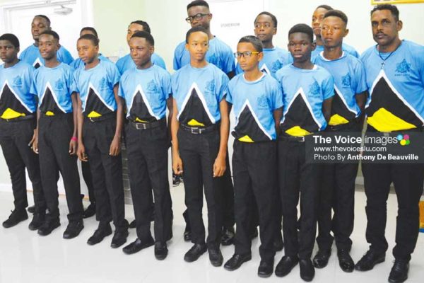 Image: Team Saint Lucia will play Dominica today. (PHOTO: Anthony De Beauville)