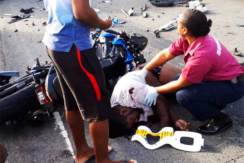 Image of Motorcycle Crash