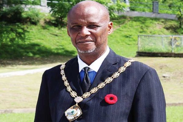 Image of Mayor of Castries Peterson Francis.