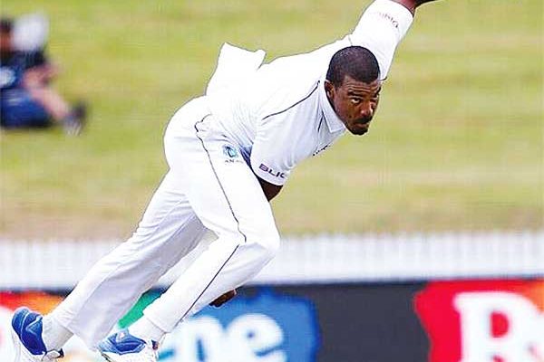 Image of Windies fast bowler Shannon Gabriel