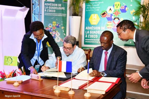 Image: Guadeloupe formally joins the Organisation of Eastern Caribbean States