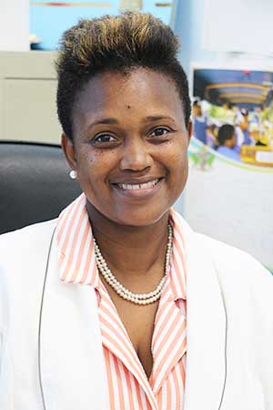 Image of Mrs. Diane Felicien, Consultant to the National Volunteer Programme