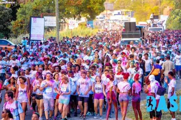 Image: Organisers are already planning the next DASH Colour run.