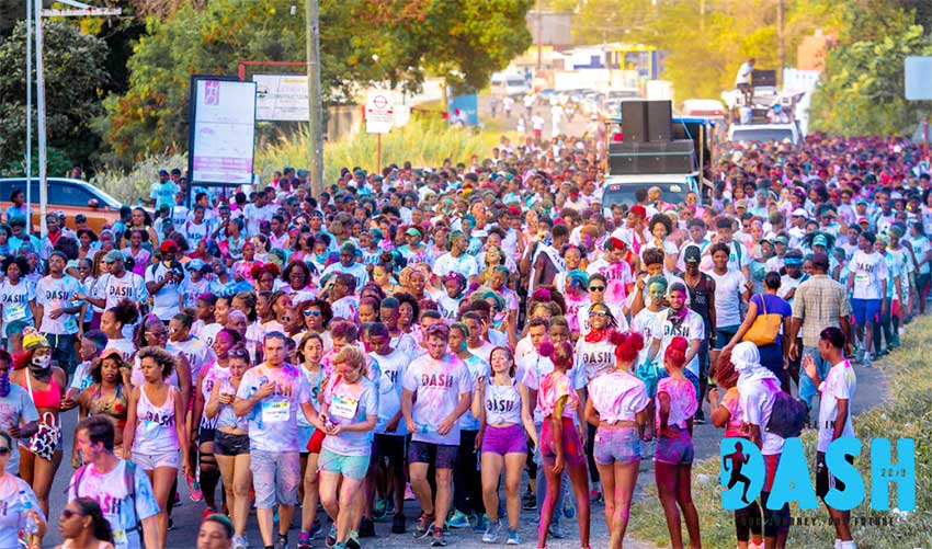 Image: Organisers are already planning the next DASH Colour run.
