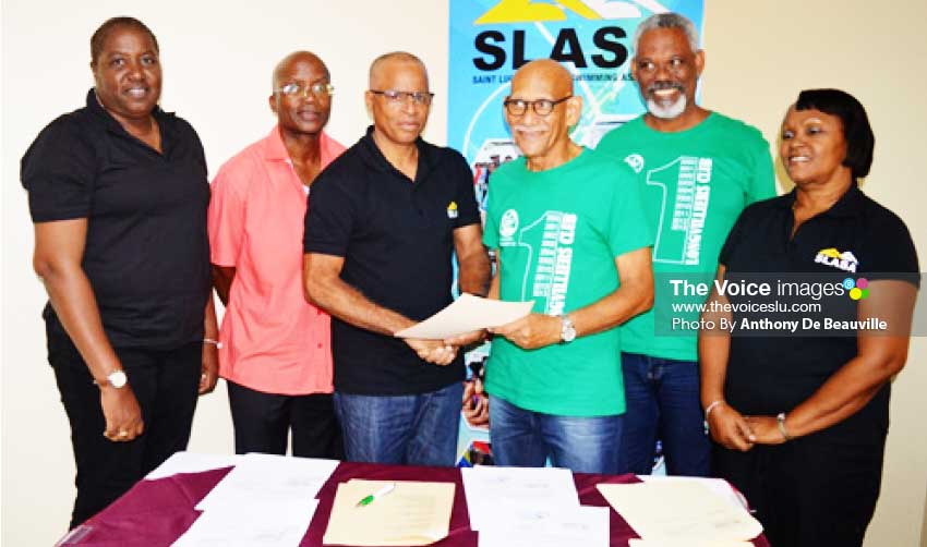 Image: Swimming deal signed between Saint Lucia and Martinique (Photo: Anthony De Beauville)