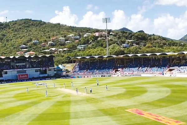 Image: The West Indies versus England test match brought scores of visitors to Saint Lucia’s shores.
