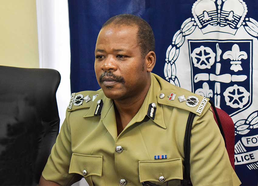 Image of Police Commissioner, Severin Moncherry 