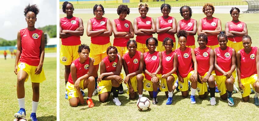 Concacaf U Women S Football Saint Lucia Opens Campaign Against Suriname Tonight St Lucia News From The Voice