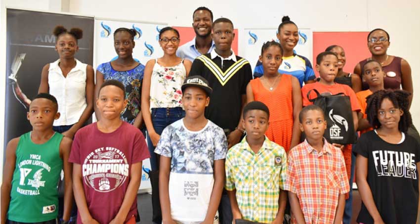 Image of the recipients of this year’s scholarships [Photo Credit: Daren Sammy Management Team]