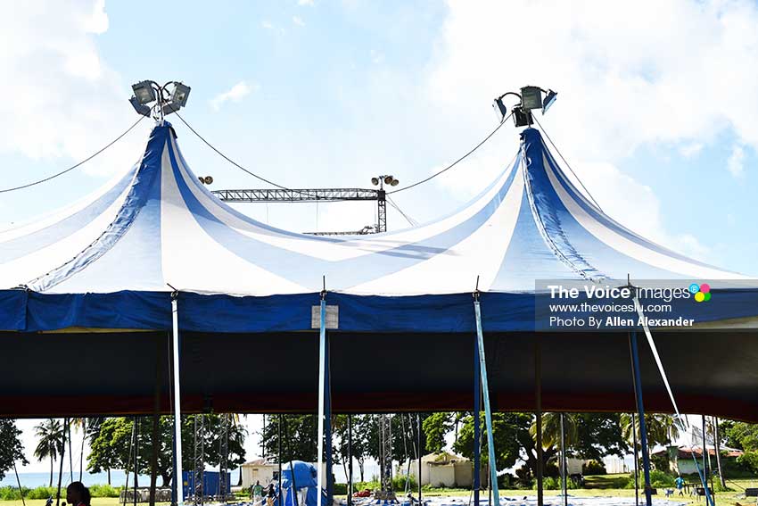 Image of the Big Top at Malabar where the shooting occurred