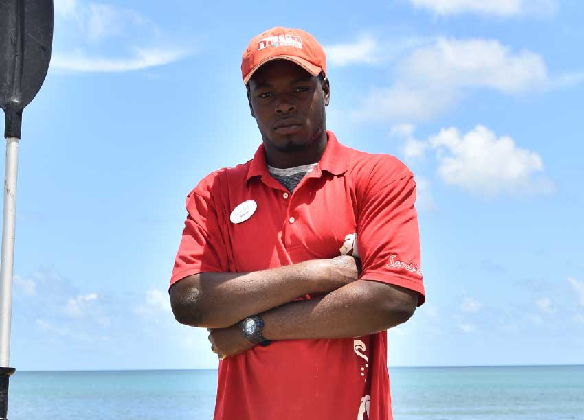 Image of Ridley Alexander, Watersports Attendant at Sandals Halcyon Beach Resort.