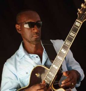Image of Saint Lucian musician Ronald “Boo” Hinkson.