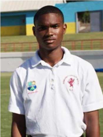 Image: Sixteen-year-old Vincent Mitchell was recognized as the youngest fully qualified umpire in the world. 