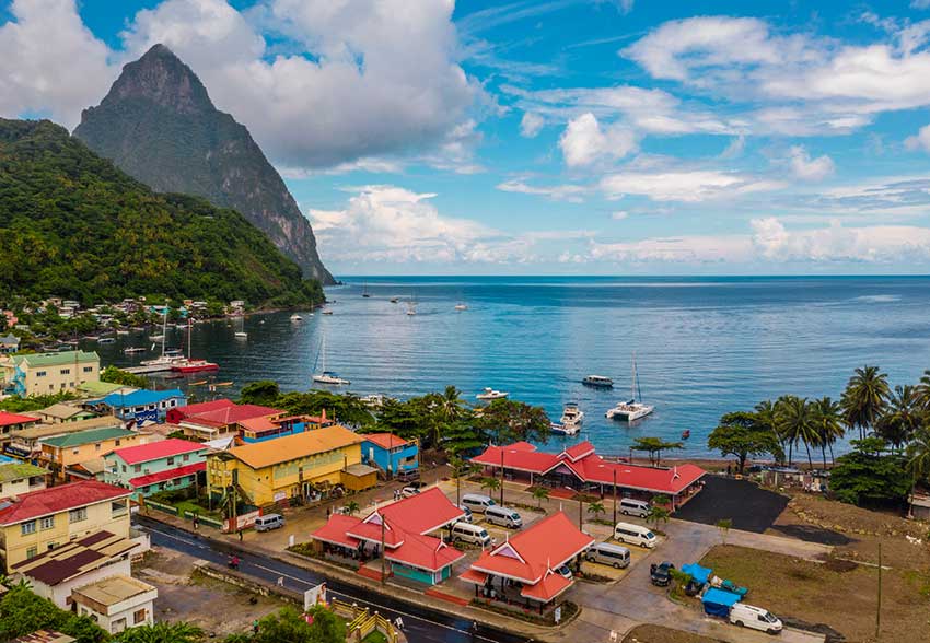 Image of Soufriere Bus Terminal and Organic Produce Market at Old Trafford