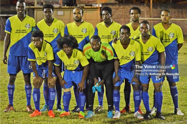 Image: Defending champions Marchand now head Group B after their 3-1 victory over Central Castries. (Photo: Anthony De Beauville)