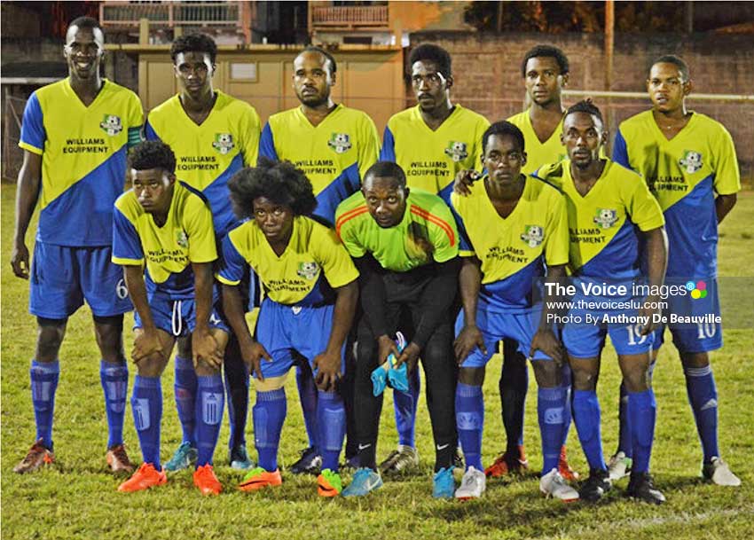 Image: Defending champions Marchand now head Group B after their 3-1 victory over Central Castries. (Photo: Anthony De Beauville)