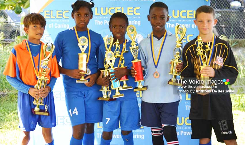 Image: Top winners in the Under 11 division. (PHOTO: Anthony De Beauville) 