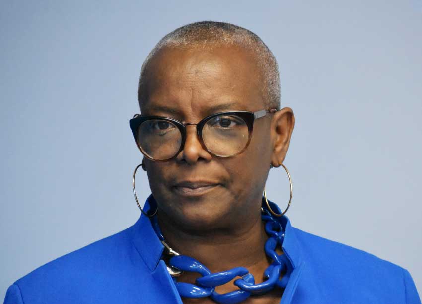 Image of Senator and Culture Minister Fortuna Belrose has condemned the shooting death of Cassius Glasgow and the circulation of photos in the aftermath. 