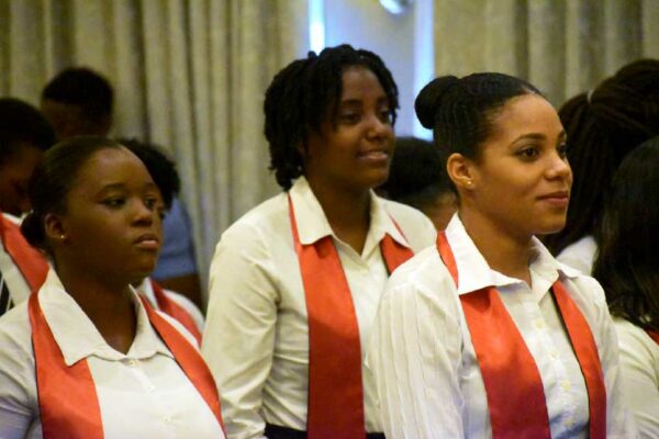 Image: Some of the graduates of the Sandals Hospitality Training Programme.