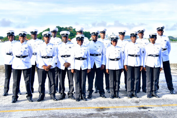Image of new Port Police Recruits