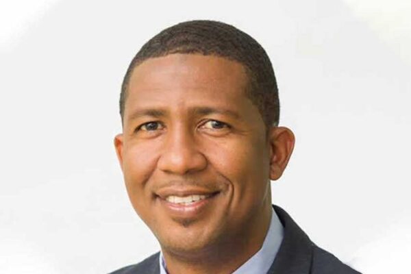 Image of Leader of Opposition Business in the Senate, Senator Guibion Ferdinand