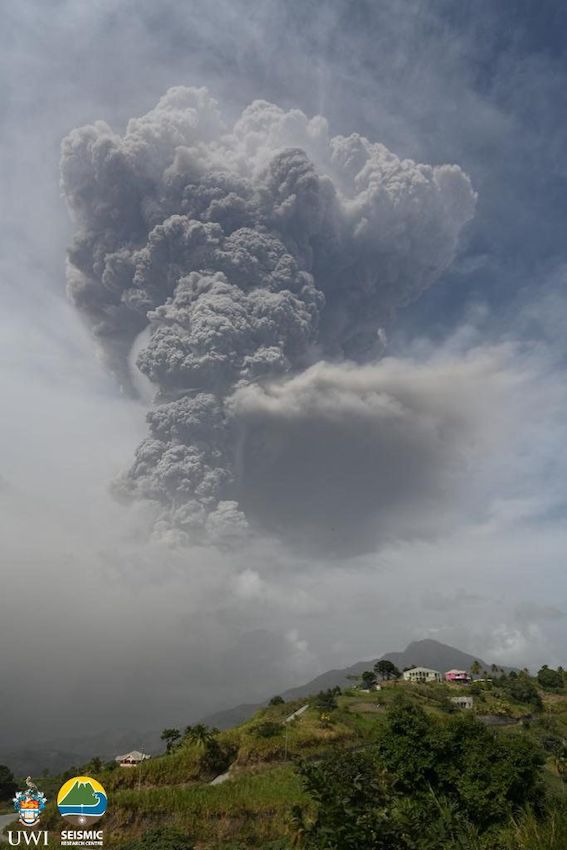 Alert Level for Volcano down to Orange - St. Lucia News From The Voice - Vimarsana News