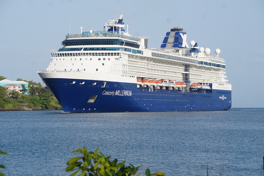 Celebrity Millennium Sails in Hope for Saint Lucia's Cruise Sector - St. Lucia News From The Voice - Vimarsana News
