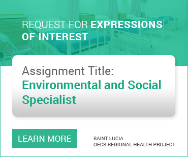 Environmental and Social Specialist needed. Click here for more information.