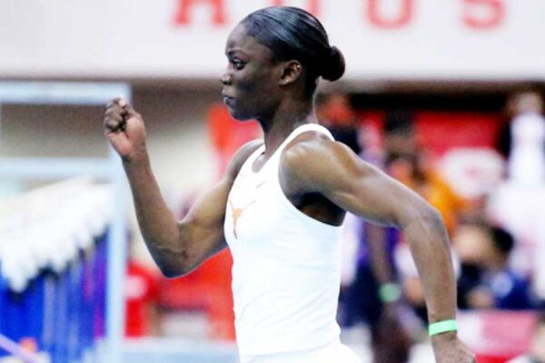 Julien Alfred – 60m indoor sprint champion …
