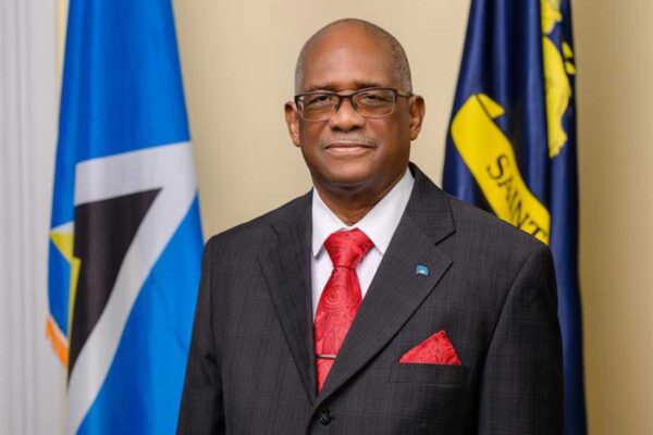 His Excellency Governor General Cyril Errol Charles.