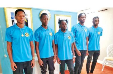Five St. Lucian players Sherquan Nelson, Canius and Brandon Sandiford, Dhamanii Berthier, and Kanan Mc Lawrence left the island on athletic scholarships to Jamaica…