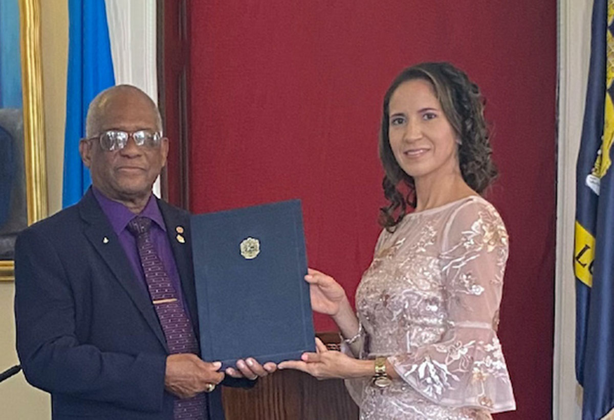 Venezuelan Ambassador Presents Her Credentials To The Government Of Saint Lucia St Lucia News