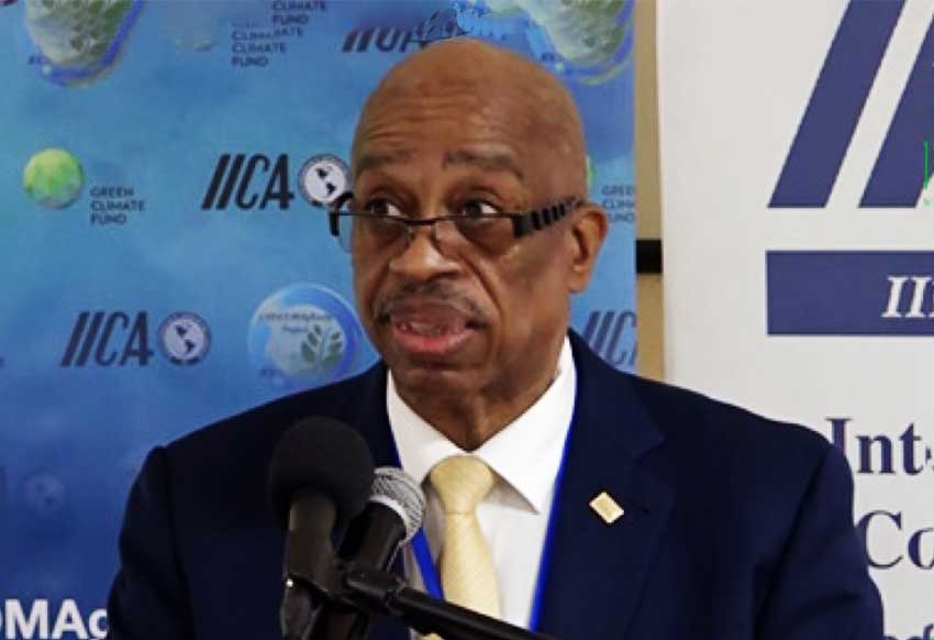 IICA Representative to the Eastern Caribbean States, Gregg Rawlins