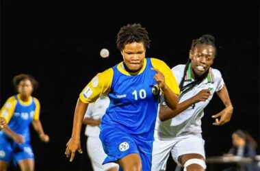 Saint Lucia Female National U-20 team in action …