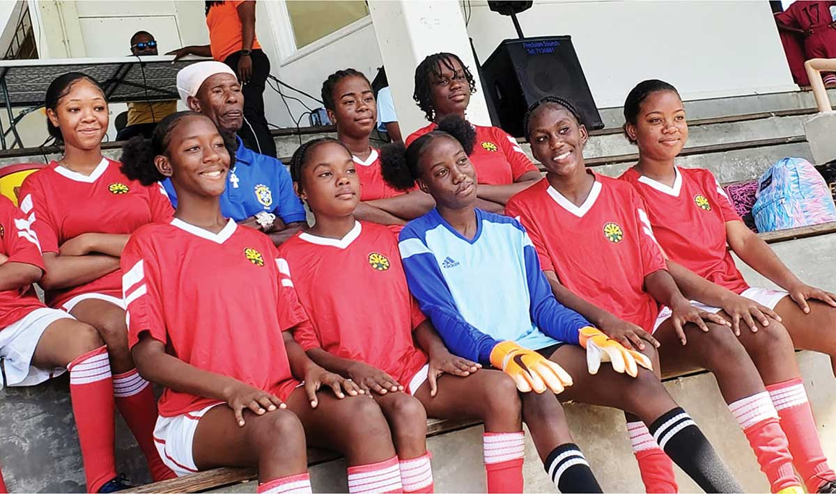 LHCSS –champions of inaugural Secondary Schools Girls Football Festival.