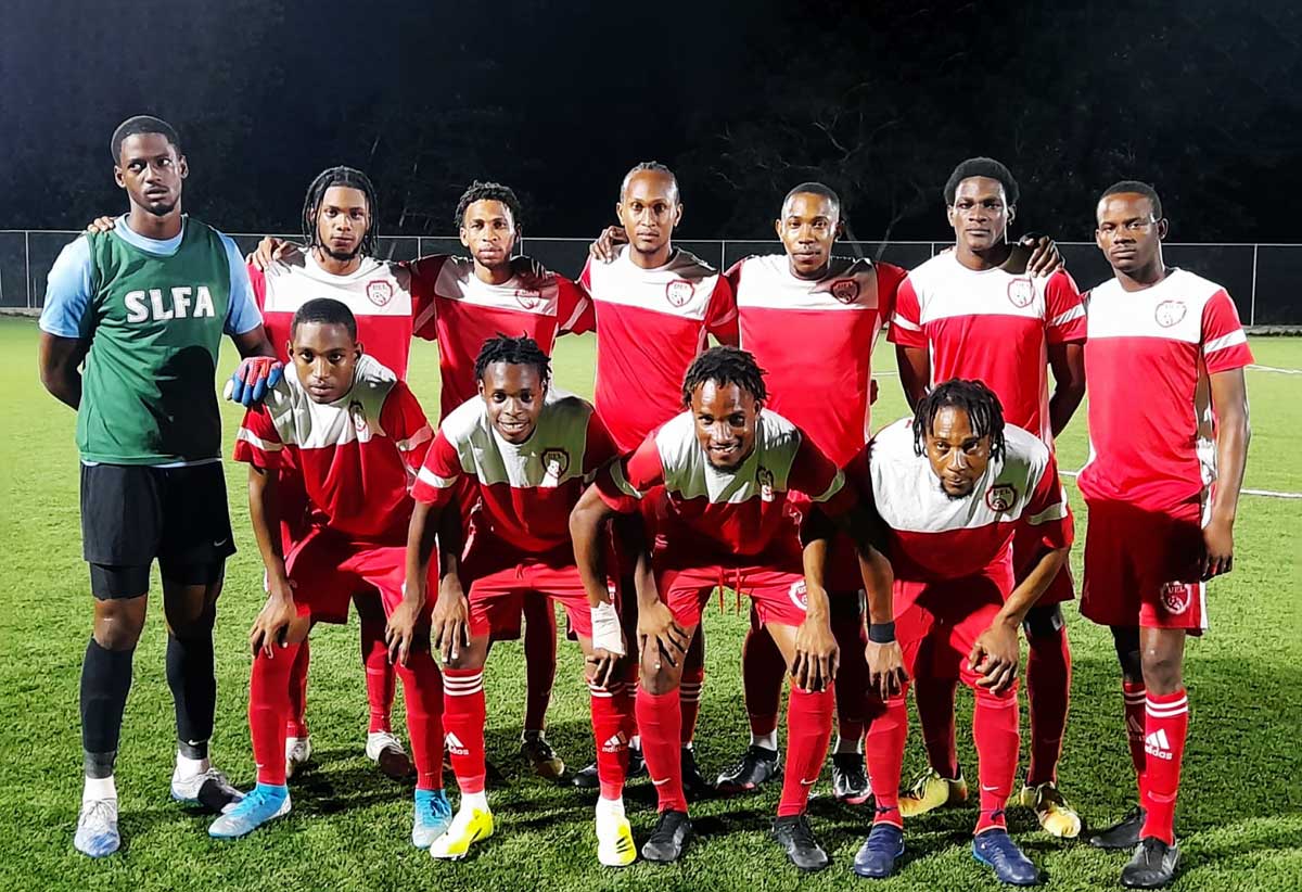 Dennery Football Squad.