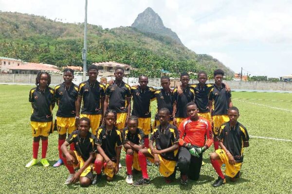 Soufriere Primary football team …