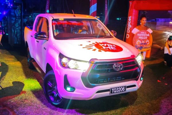 Digicel’s 2023 Toyota Hilux - Grand Prize on Offer