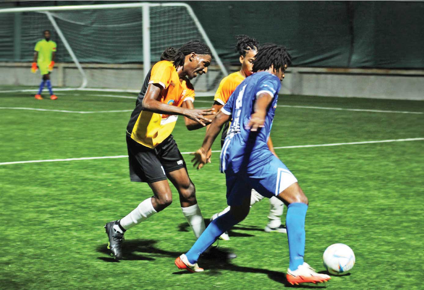 Competitive action in the ‘off-season’ Blackheart Knockout Football competition