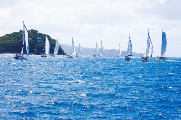 27 yachts join the first stage of the rally from Saint Lucia to Santa Marta, Columbia