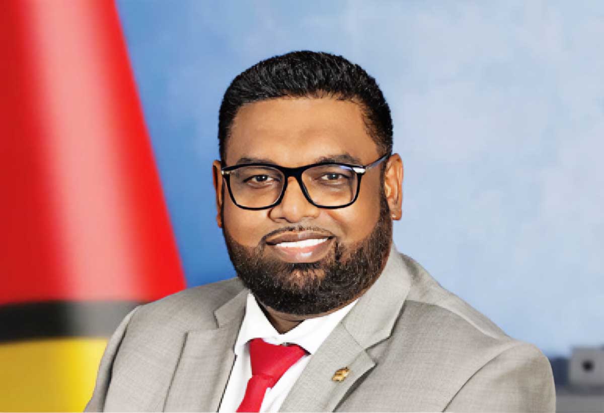 Guyana’s President Dr. Mohamed Irfaan Ali