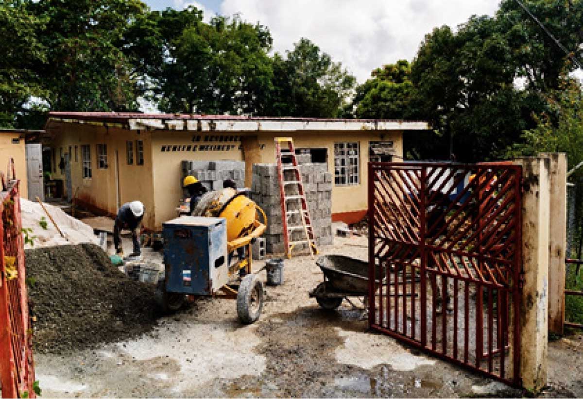 La Ressource Wellness Centre in Saint Lucia which was damaged by fire in recent years will benefit from refurbishing made possible by the US$9.86 million loan from the Caribbean Development Bank, financed by the European Investment Bank.