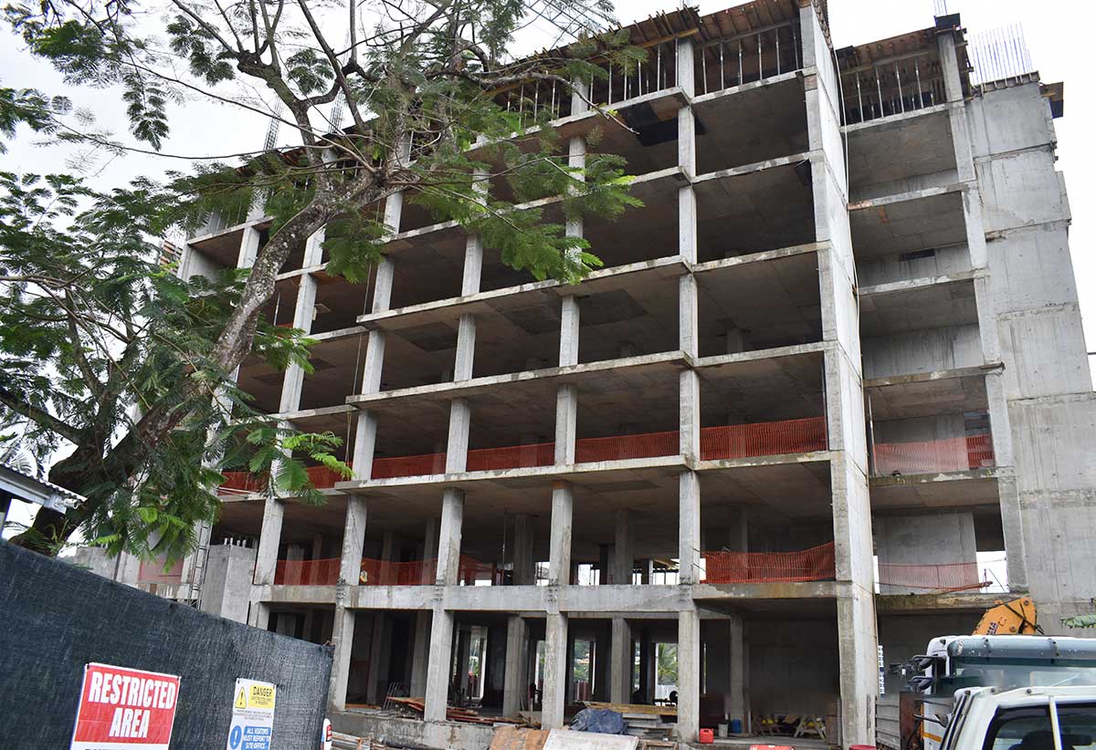 The nine-storey hotel is expected to be completed by the end of 2025