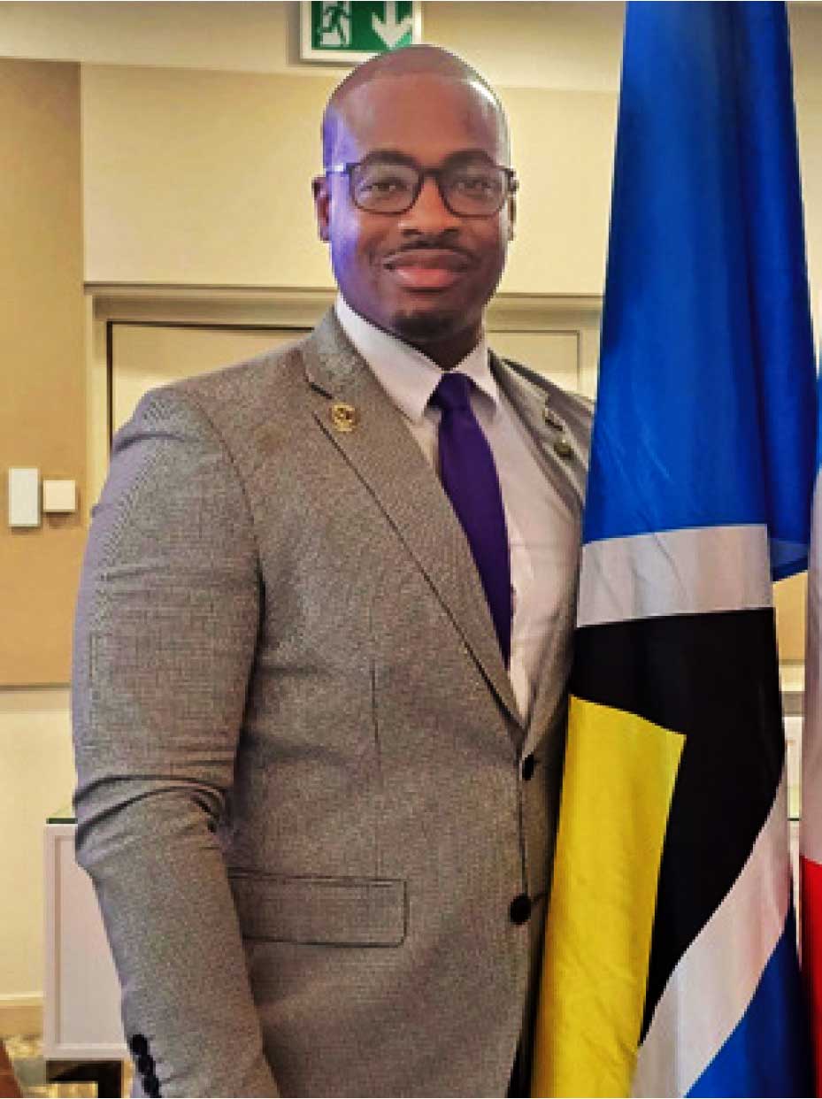 Youth and Sports Minister Kenson Casimir